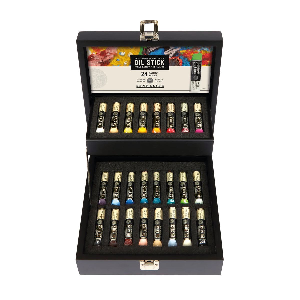 Sennelier Oil Stick i sæt med 24 stk.