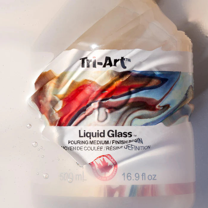 Tri-Art Liquid Glass Pouring Medium/Finish Resin