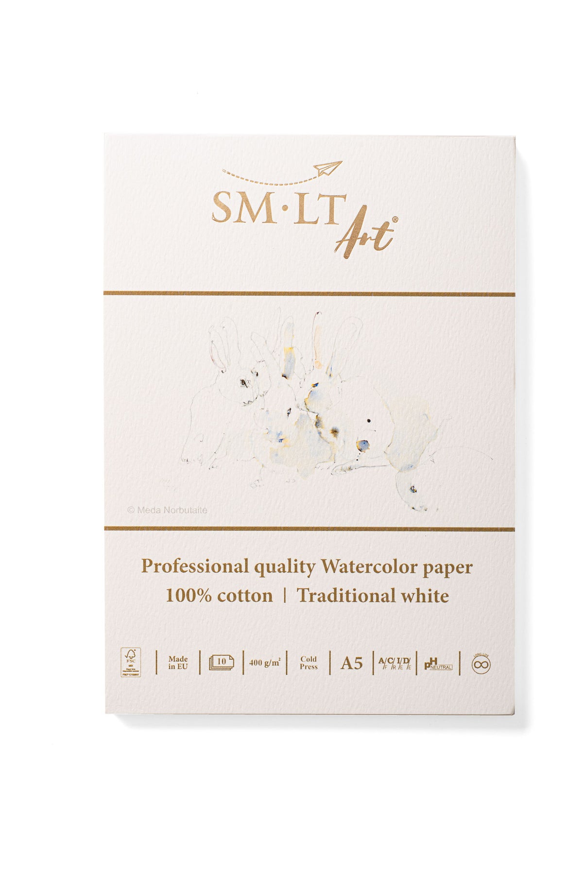 SMLT Akvarelblok 400g