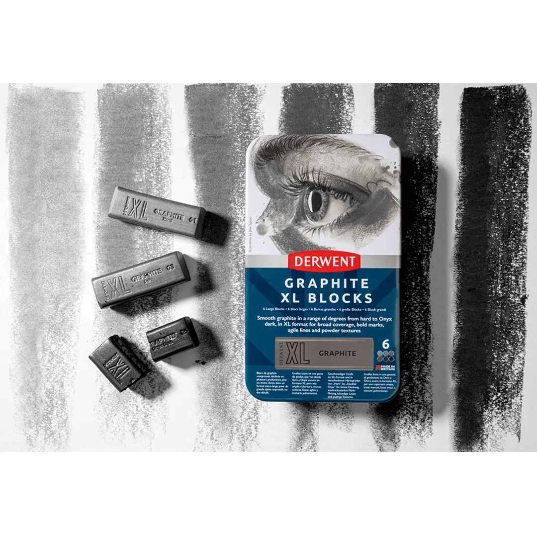 Derwent XL Graphite - gråtoner