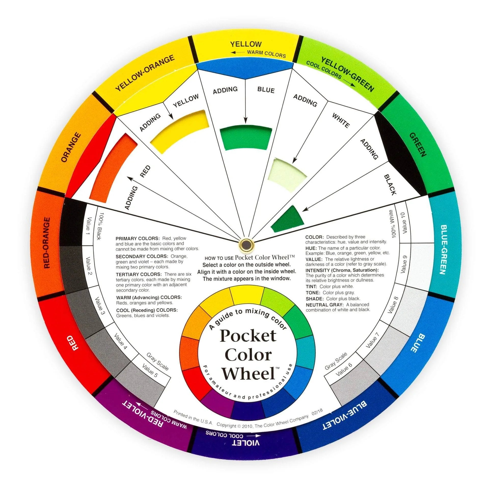 Farvehjul Color Wheel