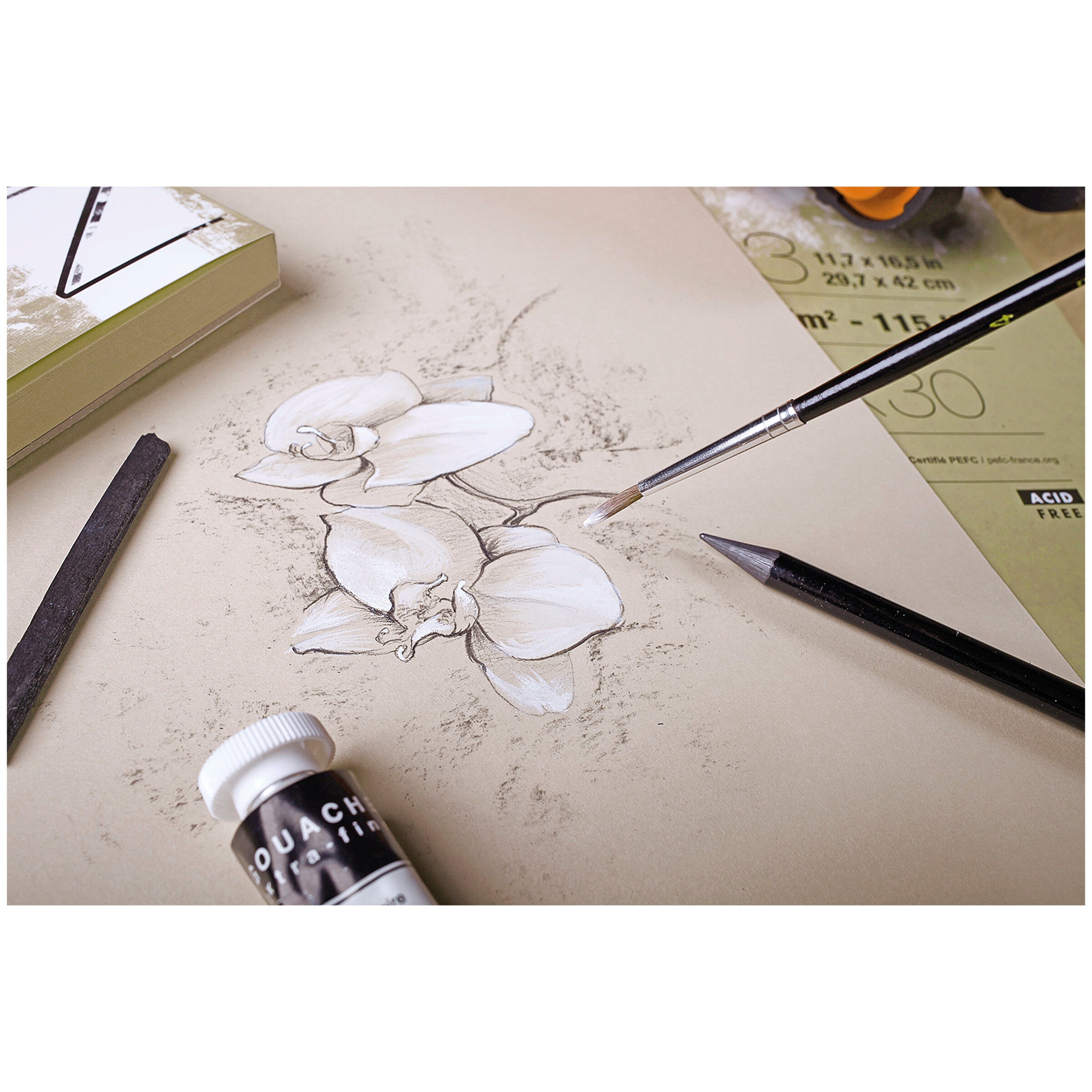 BLACK WEEK - SPAR 20% PÅ Paint On - Multi Techniques 250 gram - NATUR