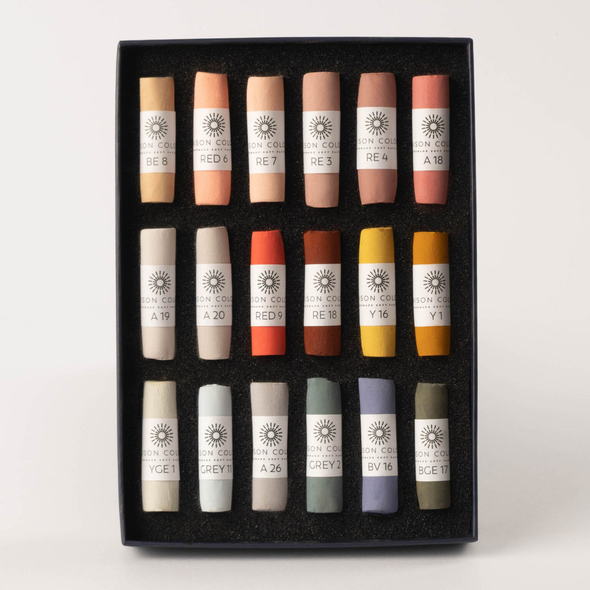 Unison Softpastel/tørpastel PORTRÆTSÆT med 18stk