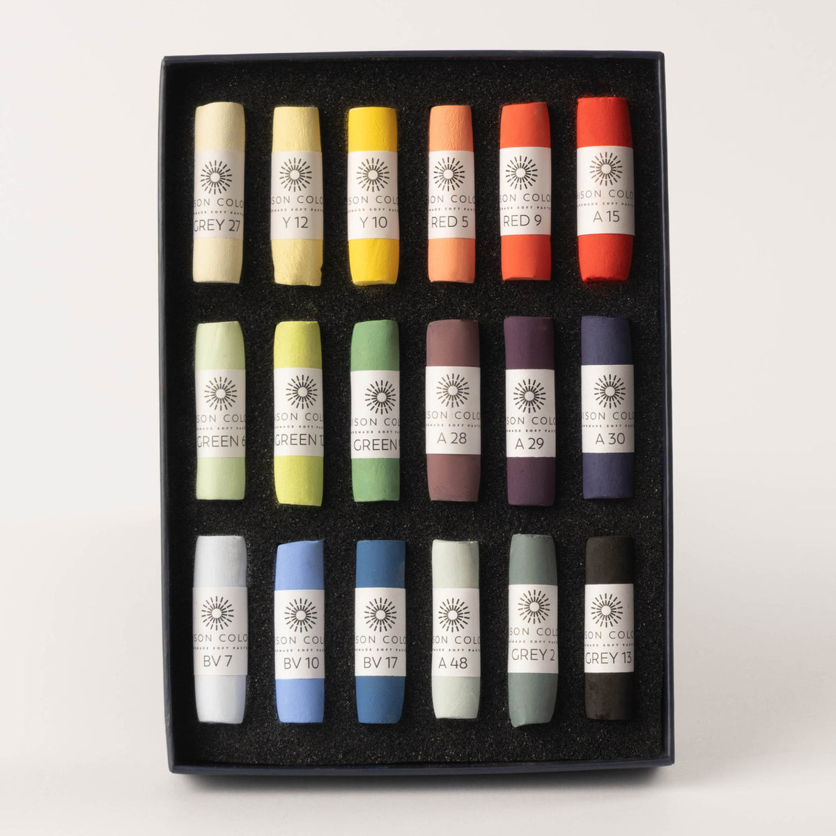 Unison Softpastel/tørpastel STRATERSÆT med 18stk