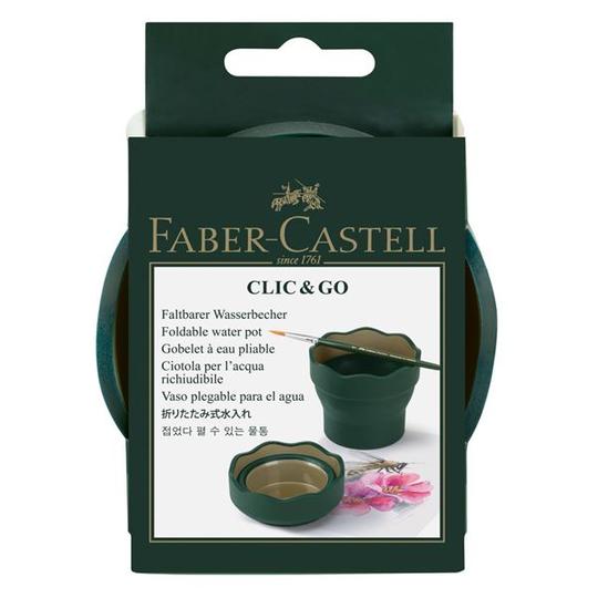 Faber-Castell Clic & Go foldbar vandbeholder