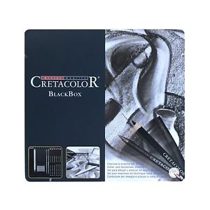 Cretacolor Black Box tegnesæt