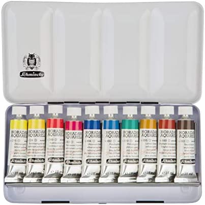 Schmincke Horadam Gouache sæt 10x15 ml.