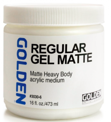 Golden Regular Gel Matte