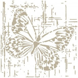 Stencil "Butterfly" no. 131